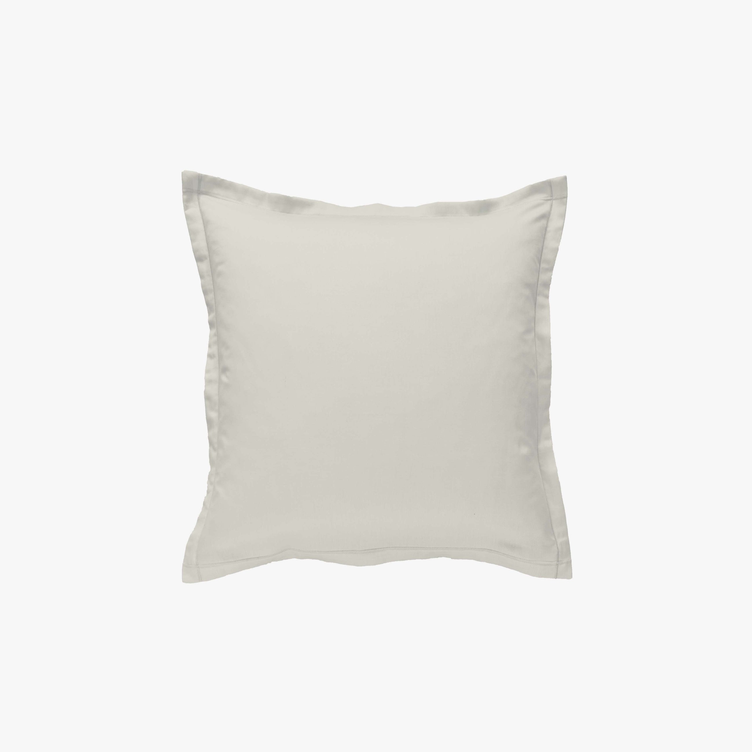 Taie d'Oreiller Percale de Coton 80 fils Ivoir 65x65 cm