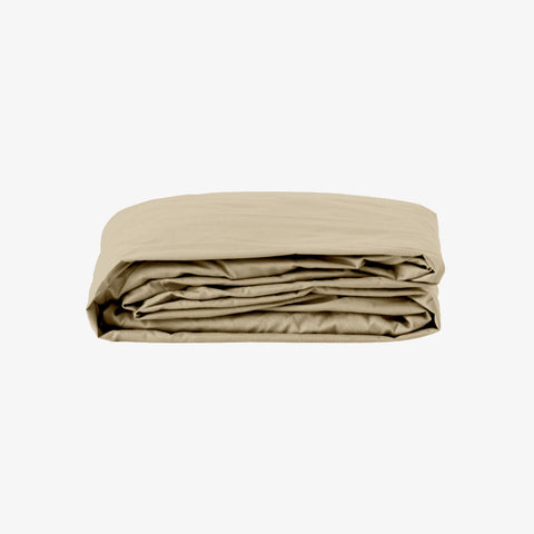 Percale fitted sheet 80 threads 30 cm bonnet string