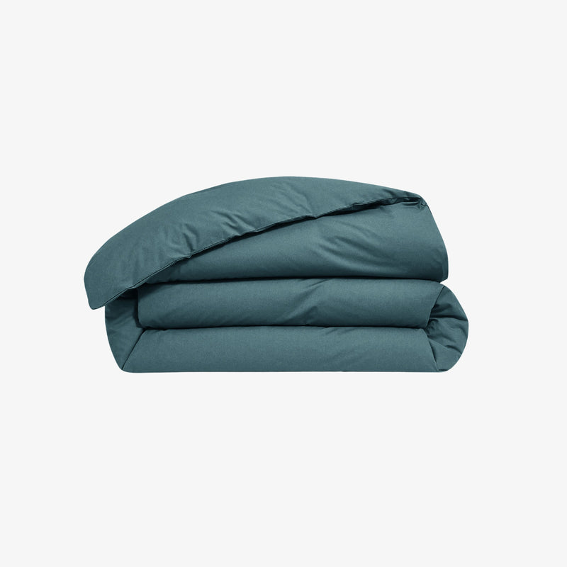 Housse de couette percale de Coton 80 fils lagon Lagon soldes