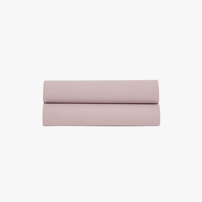 Drap Plat Percale de Coton 80 fils violet ice