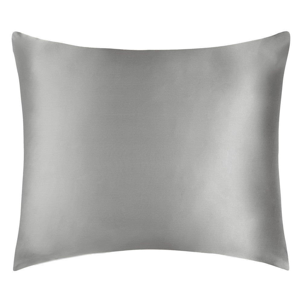 Parure de lit soie silver Taie Oreiller 65x65