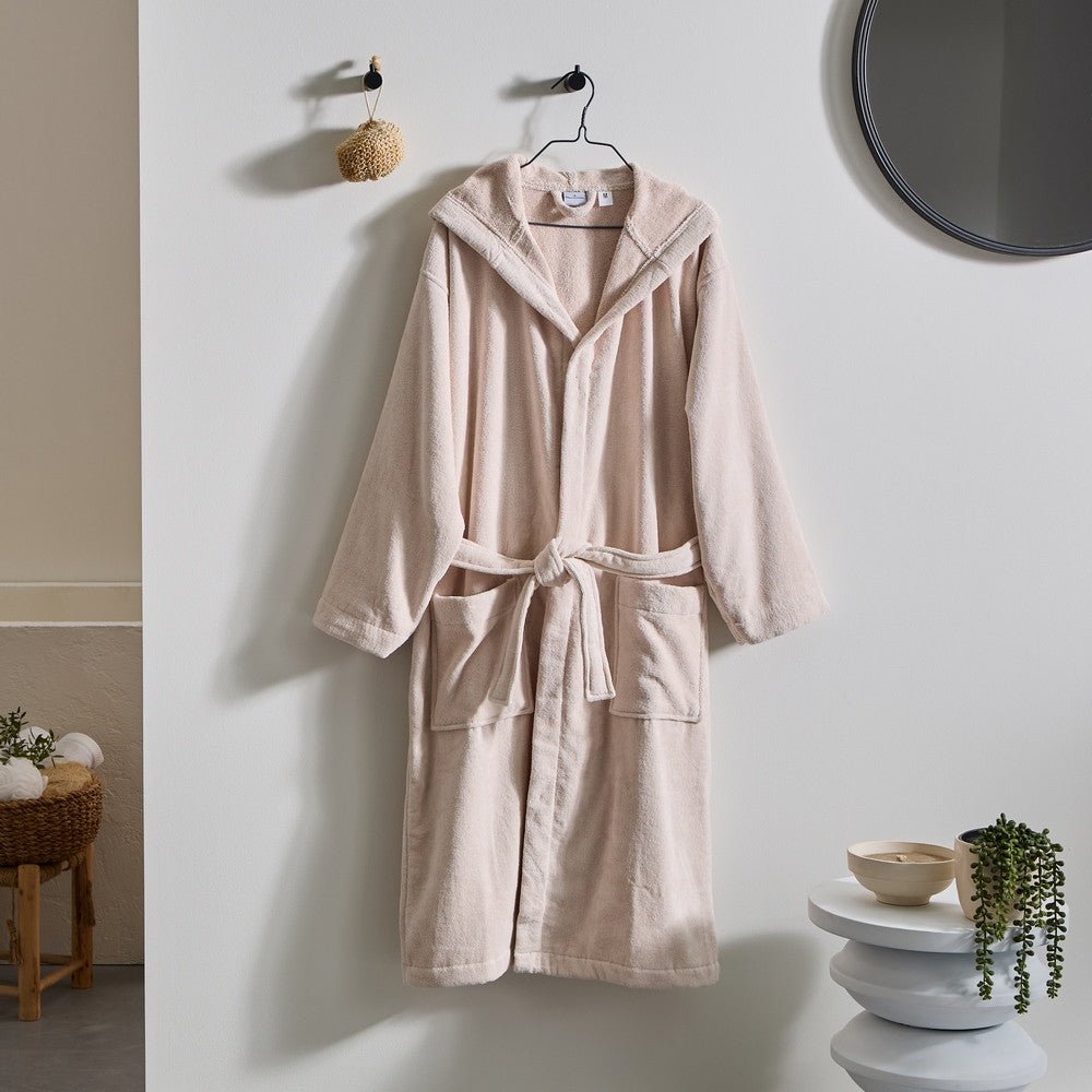 Peignoir à capuche Ficelle S