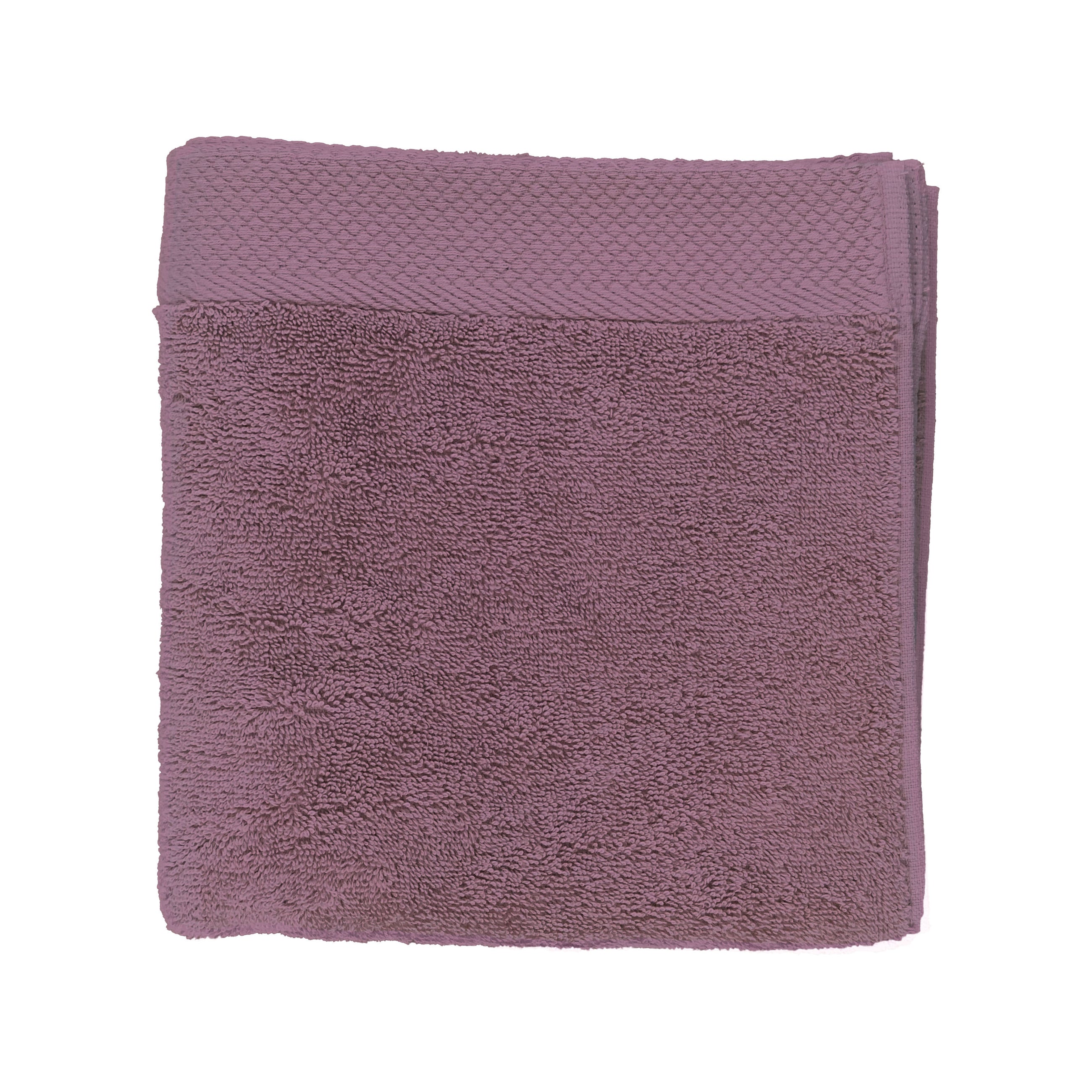 Serviette de Toilette 50x100 - Prune