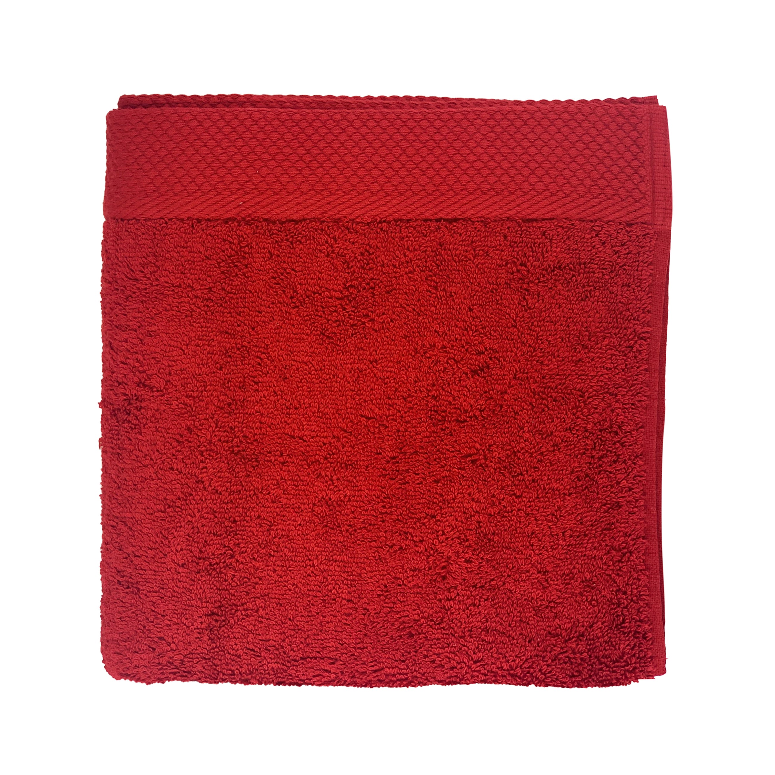 Serviette de Toilette 50x100 - Rouge