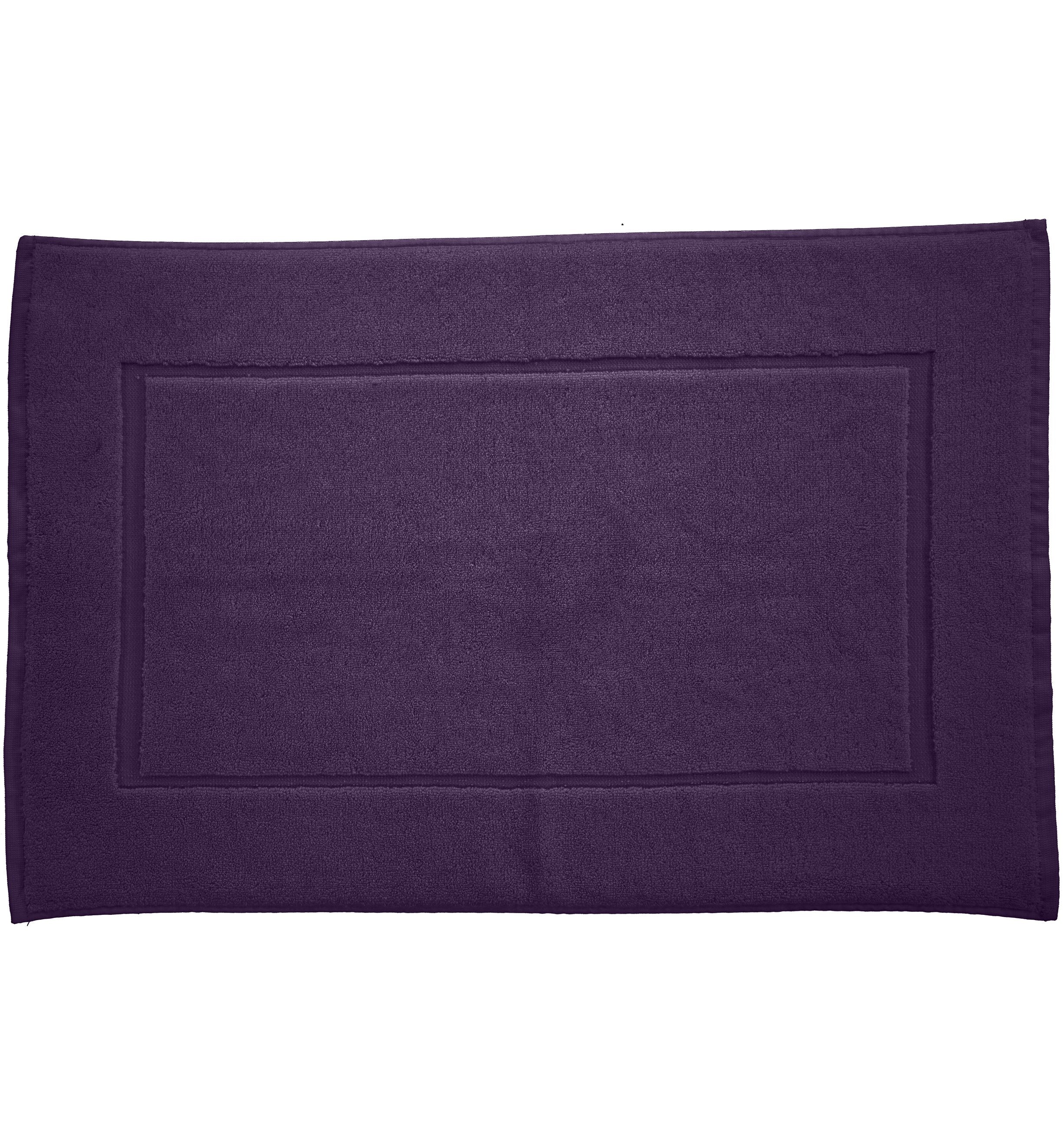 Tapis de Bain 50x80 - Aubergine