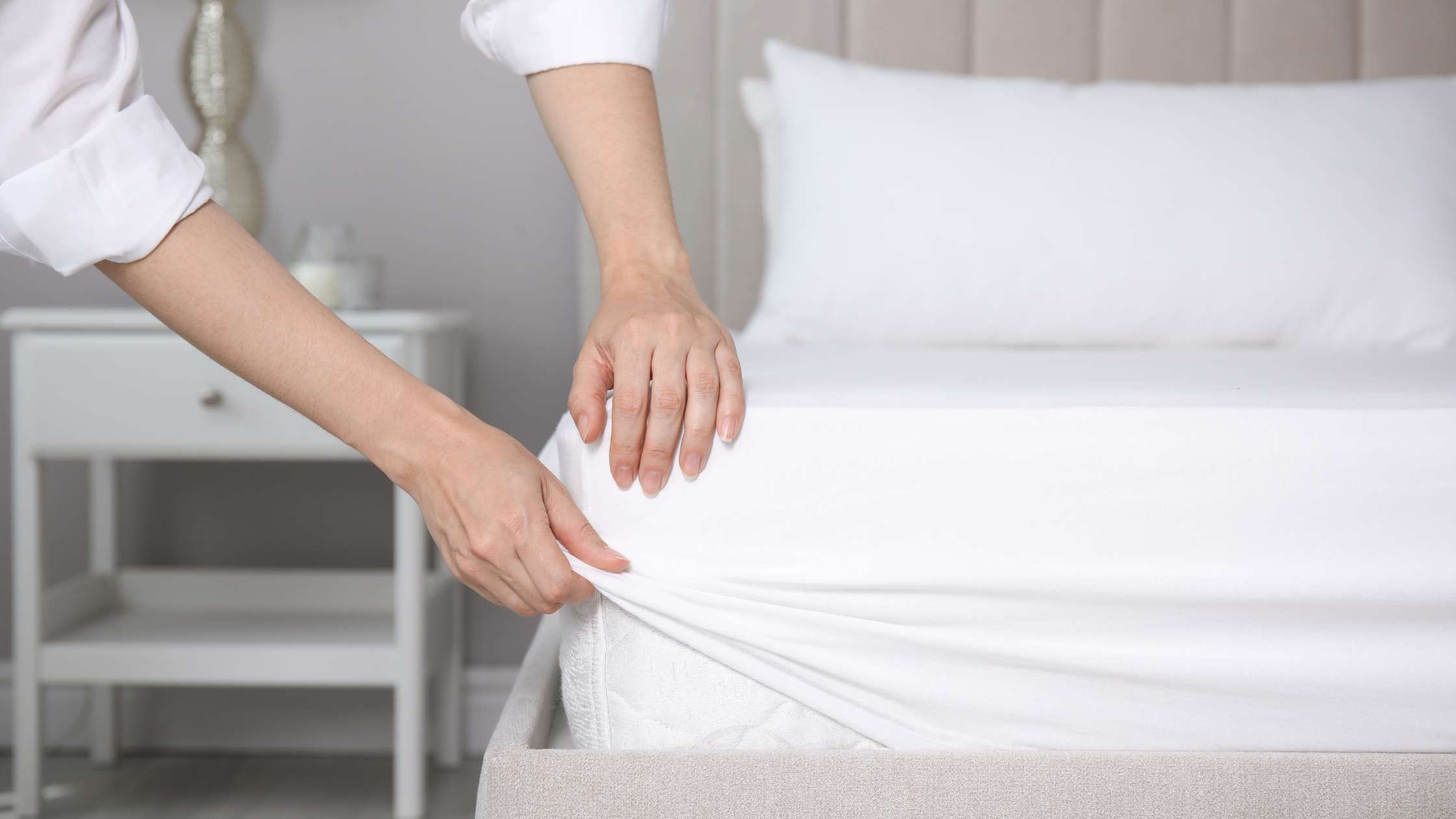 drap housse coton