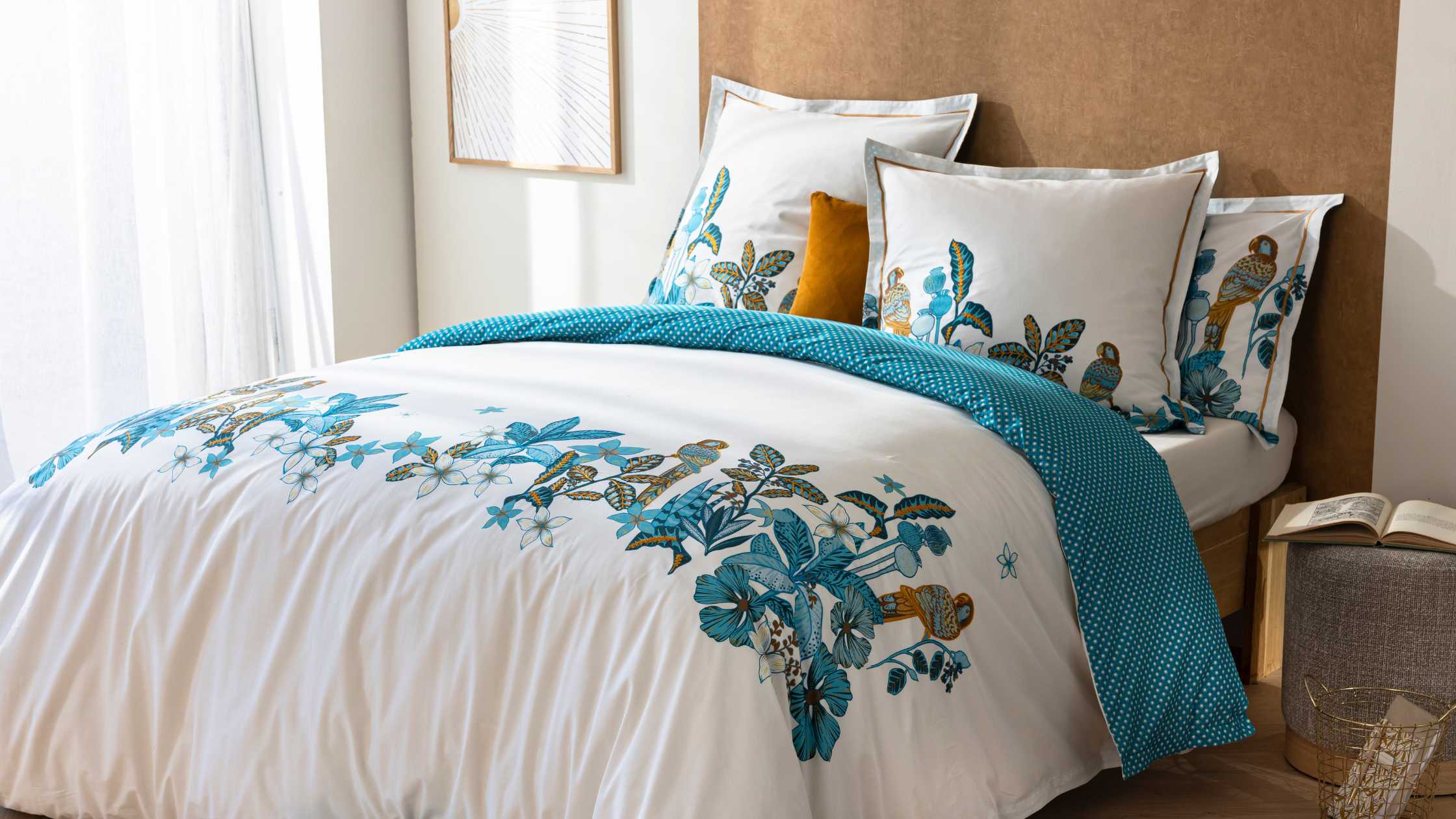 Ensemble linge de lit grande taille