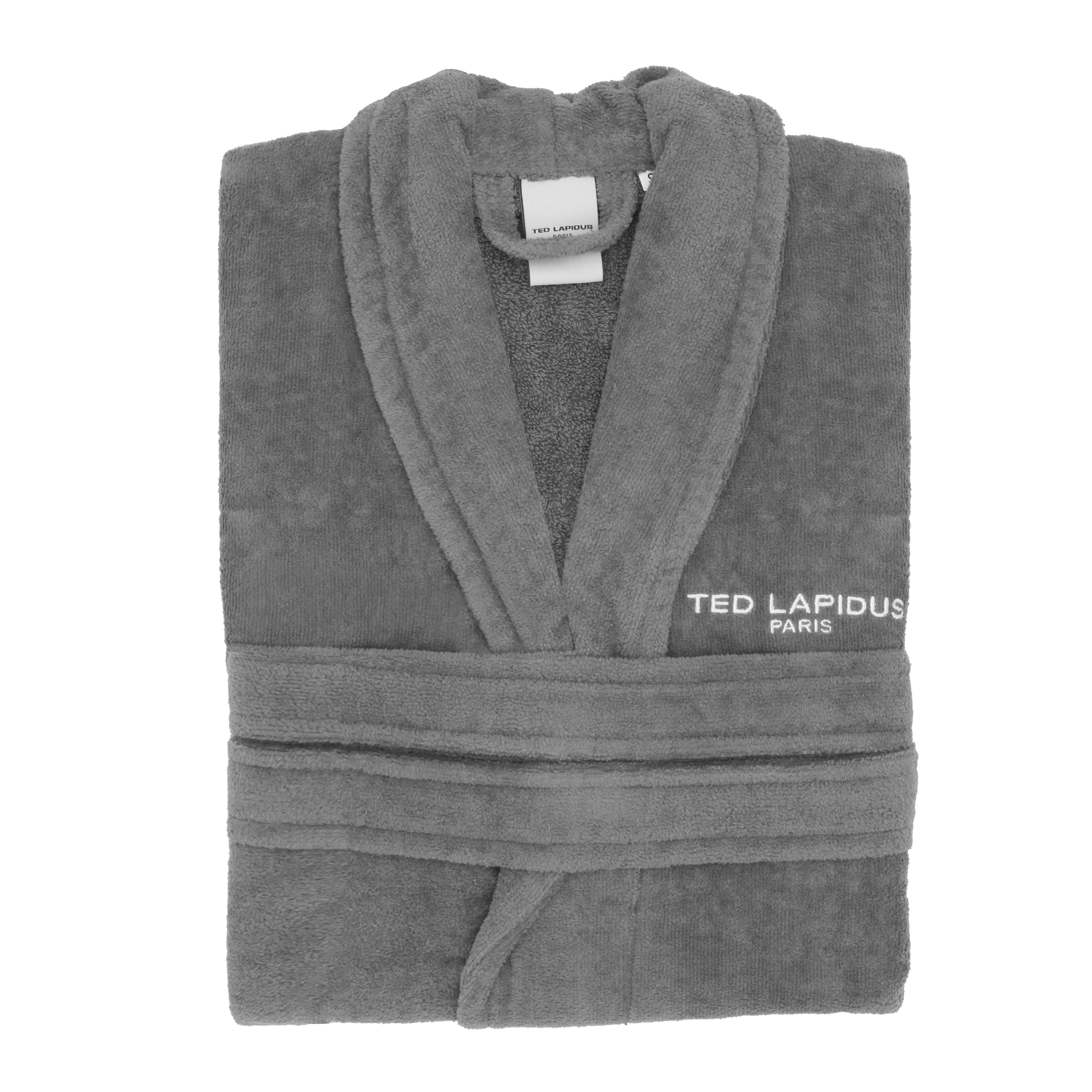 Robe de banho com gola xale Ted Lapidus