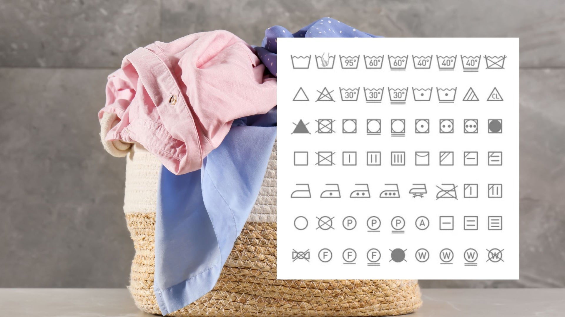Comment décrypter l’étiquette de votre linge ?