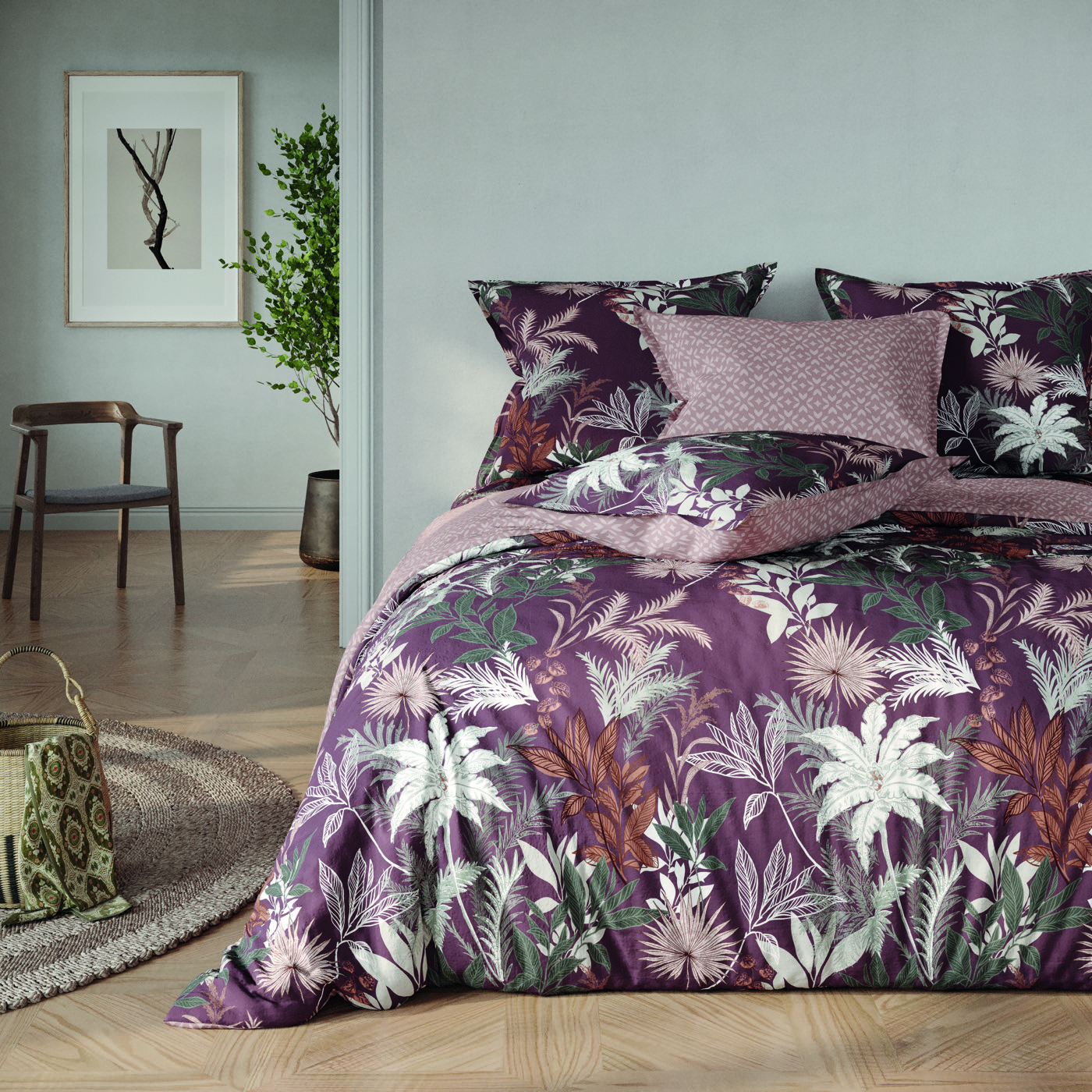 Ameline — Parure design en Coton 57 fils