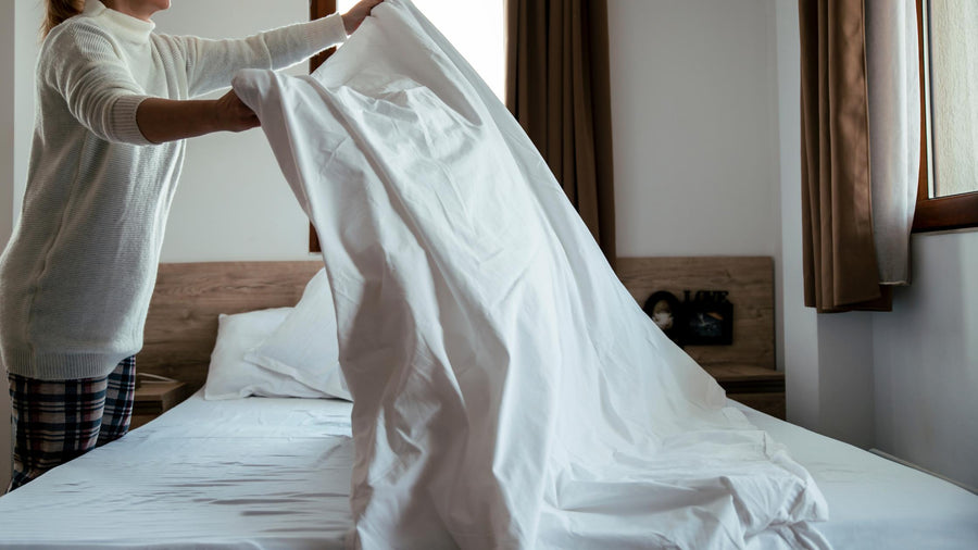 Quelle matière de linge de lit pour les peaux sensibles et les allergies ?