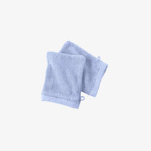 Lot de 2 gants de toilette 16×21 cm – 600 g/m² en 100 % coton