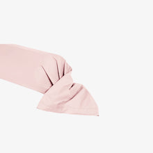 Taie de Traversin 45x190 cm en Percale de Coton 80 fils Rose Poudré 45X190 cm