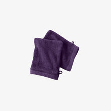 Gant de Toilette 16x21 cm Aubergine