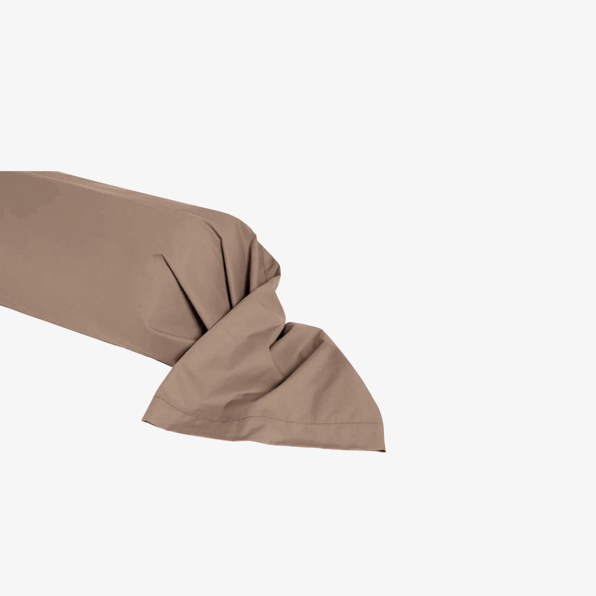 Lot de 2 taies de traversin 100% coton - Beige crème - 85x185 cm - HOME Lot de 2 taies de traversin 100% coton - Beige crème - 85x185 cm - HOME