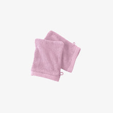 Lot de 2 gants de toilette 16×21 cm – 600 g/m² en 100 % coton