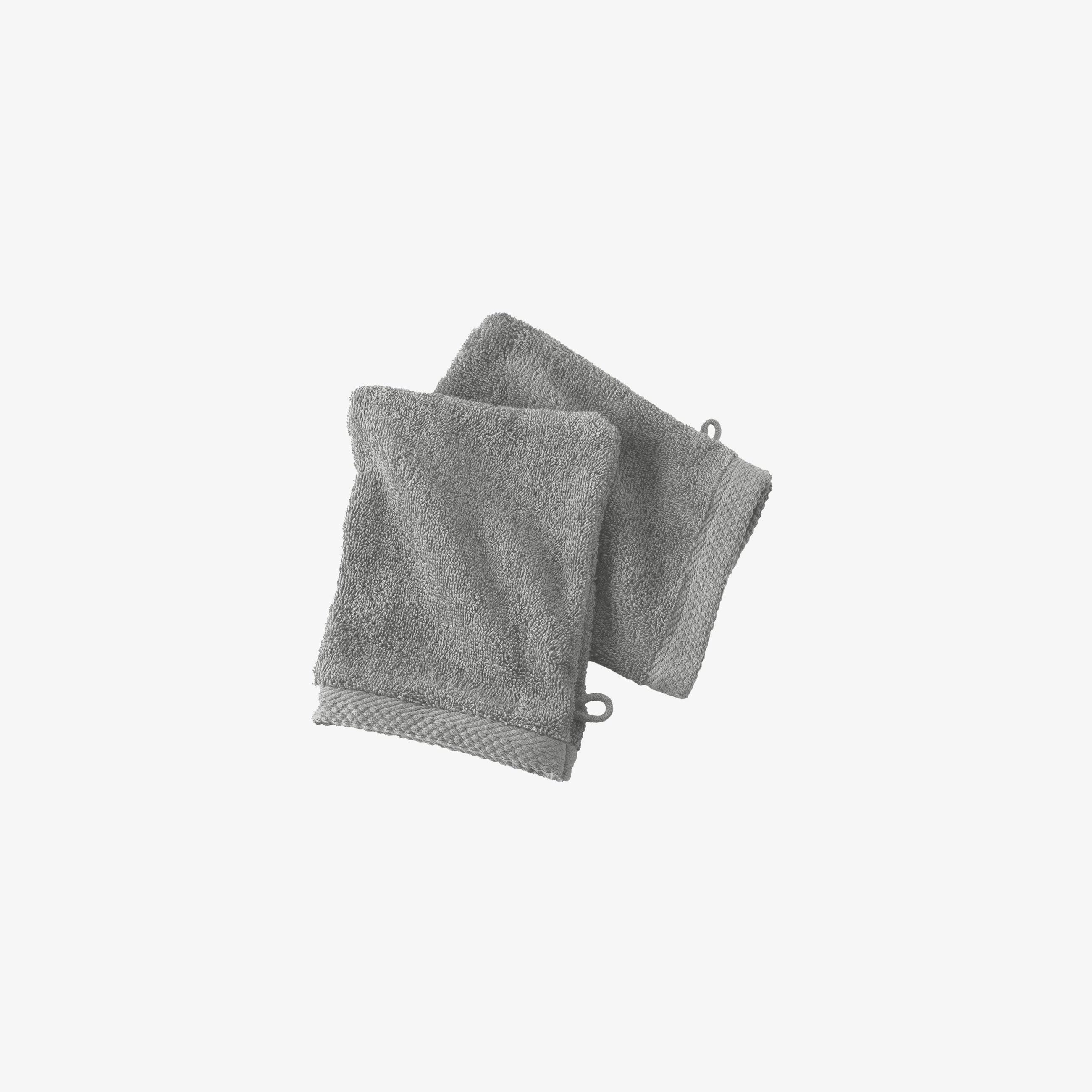 Gant de Toilette 16x21 cm Gris Perle