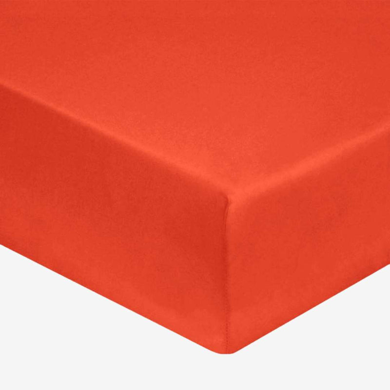 ABVERKAUF | Spannbettlaken 180X200 Terrakotta 30er Cup