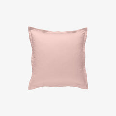 Taie d'oreiller satin 120 fils rose