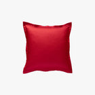 Taie d'oreiller percale 80 fils rouge Rouge 65x65 cm