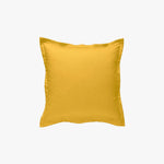 Taie d'oreiller percale 80 fils safran