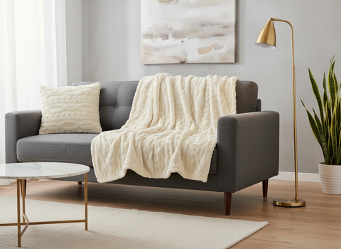 Coussin de décoration 30 × 50 cm