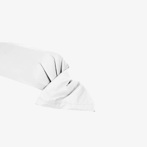 Taie de Traversin 45x190 cm en Percale de Coton 80 fils