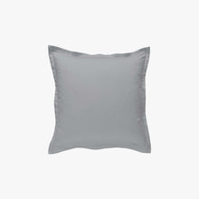 Taie d'oreiller satin de coton 120 fils Gris Perle 65x65 cm