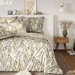 PARURE HOUSSE DE COUETTE BAY Crème