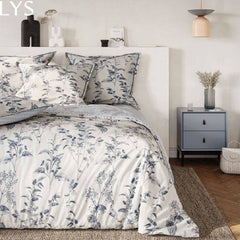 PARURE HOUSSE DE COUETTE LYS Blanc