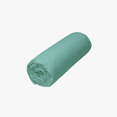 Lenzuolo con angoli testata e pediera sollevabile percalle di cotone 80 fili