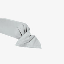 Taie de Traversin 45x190 cm en Percale de Coton 80 fils Gris Perle 45X190 cm