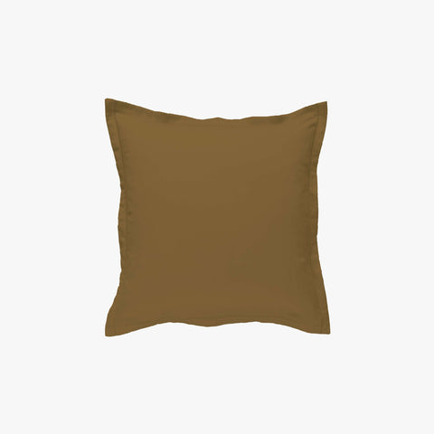 Bronzen 80 draads percale kussensloop