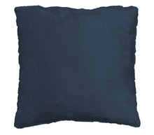 Plaid bleu jean Deco 40x40