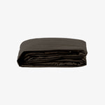 Drap housse percale 80 fils bonnet 30 cm gris anthracite
