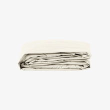 Drap Housse Percale de Coton 80 fils bonnet 40cm Ivoir 140x190 cm bonnet 40