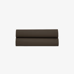 Flat satin sheet 120 threads anthracite gray
