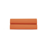 Drap Plat Percale de Coton 80 fils argile
