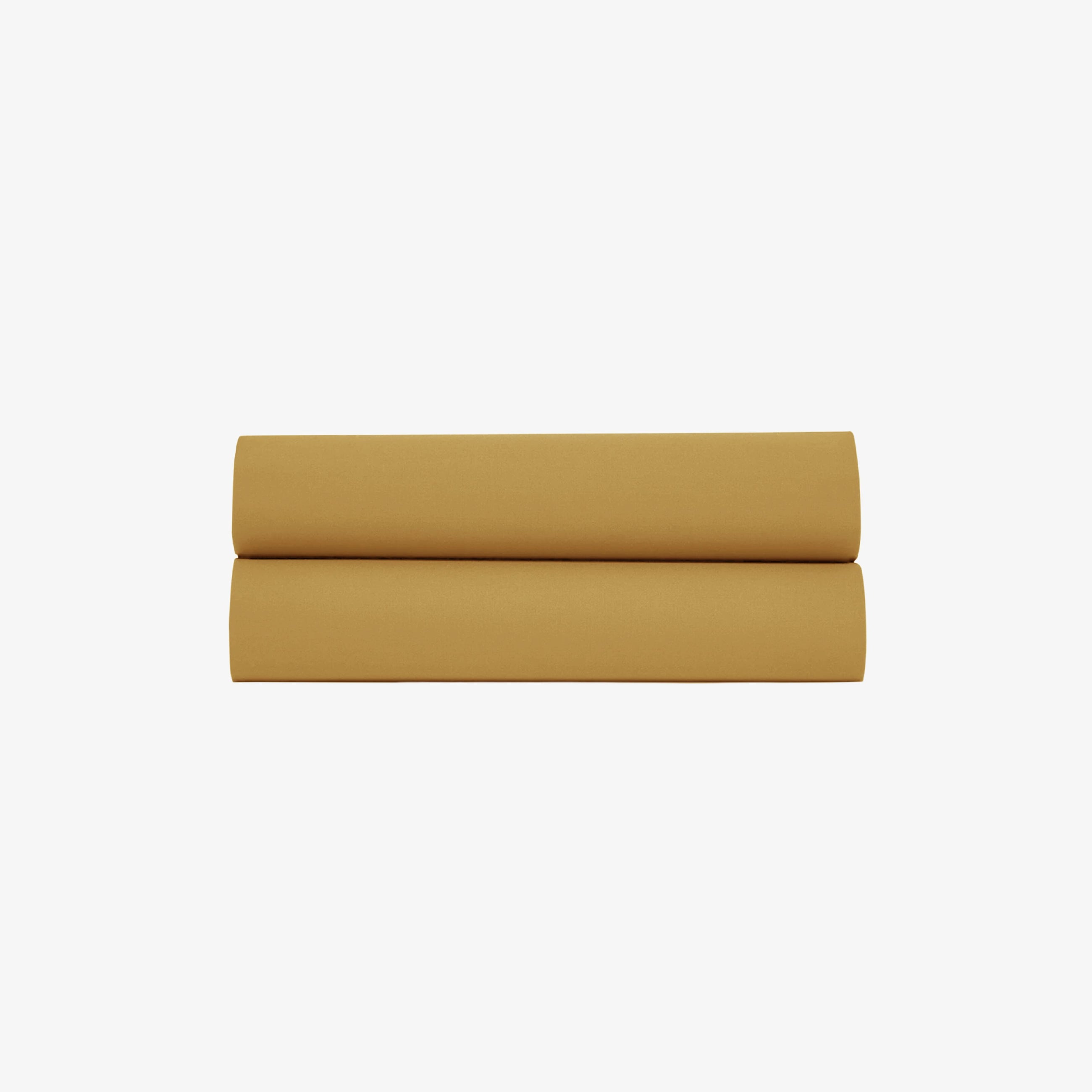 Drap Plat Percale de Coton 80 fils bronze