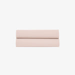 Drap Plat Percale de Coton 80 fils rose poudré