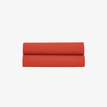 Drap Plat Percale de Coton 80 fils rouge