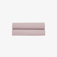 Drap Plat Percale de Coton 80 fils violet ice