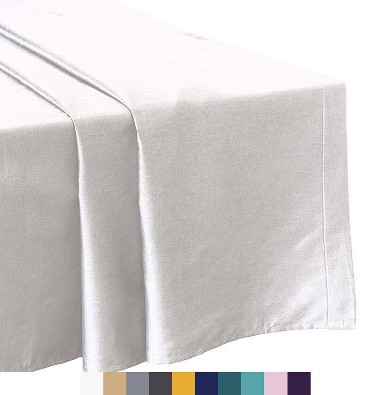 Drap Plat Satin de Coton 120 fils