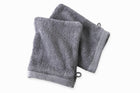 Lot de 2 gants de toilette 16×21 cm – 600 g/m² en 100 % coton peigné