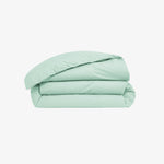 Cotton Satin Duvet Cover 120 threads water green