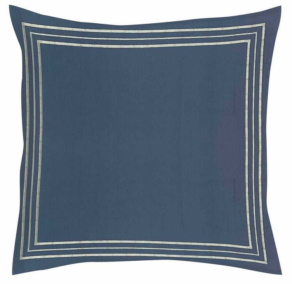 LEELA JEAN ARGENT - Parure de lit Taie Oreiller 65x65