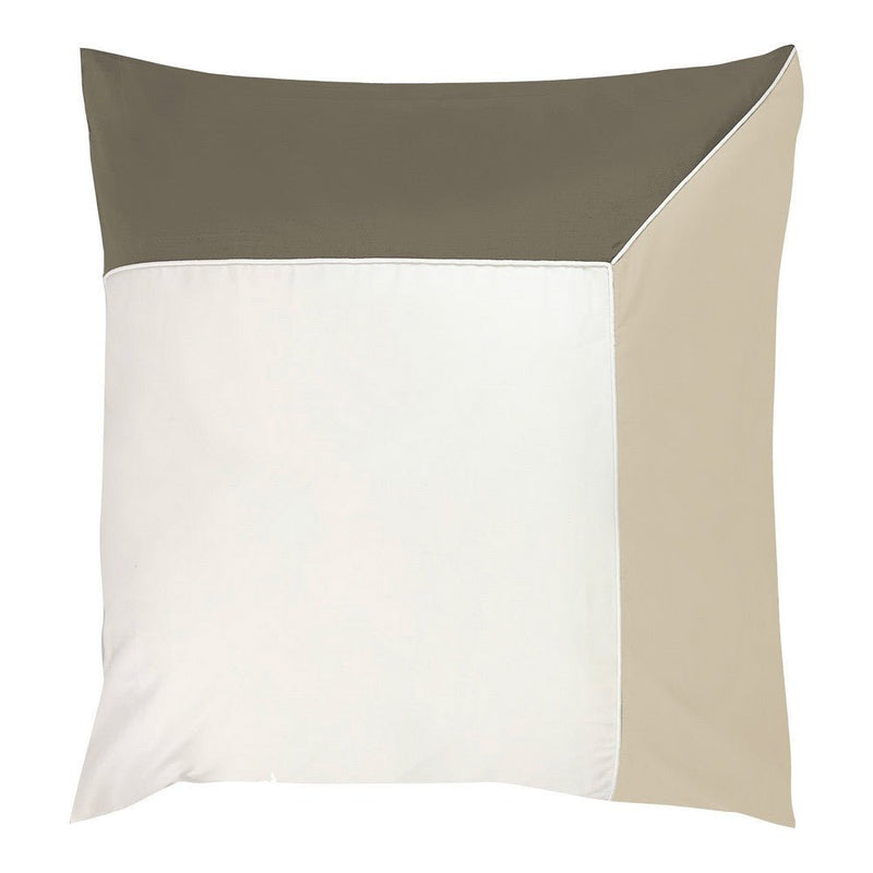 PALOMA TAUPE - Parure de lit Taie Oreiller 65x65