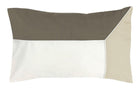 PALOMA TAUPE - Parure de lit Cousin Déco 50x30