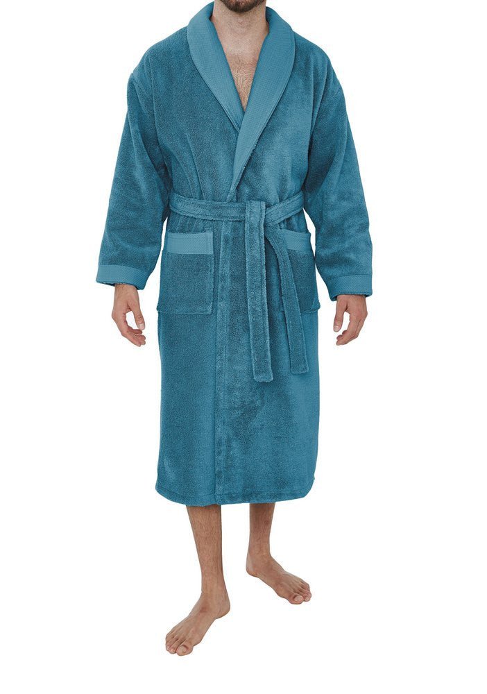 Peignoir adulte 100% coton peigné - Main Image