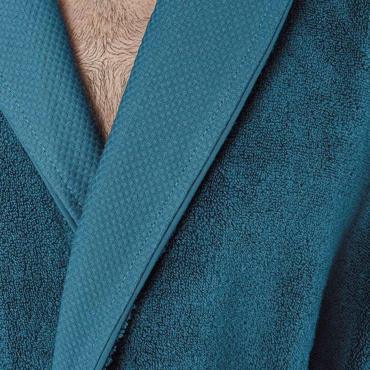 Kimono de bain bleu petrole homme classe